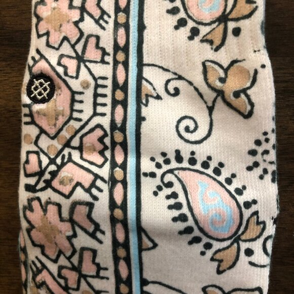 Stance “Alan” Socks Cream Medium M, NWT - Picture 3 of 4